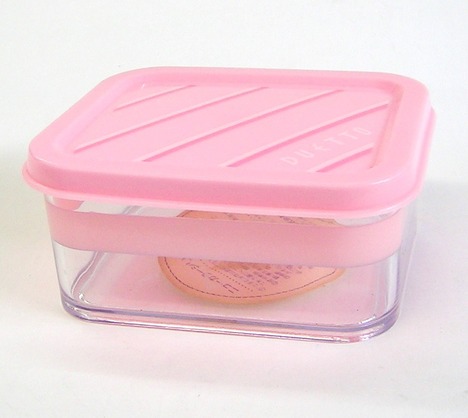 昭和レトロ 東和化成ニューカラーパック（ピンク）タッパーウェア 250