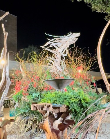 流木アート，流木オブジェ，流木ライト,流木ディスプレイ,流木ランプ