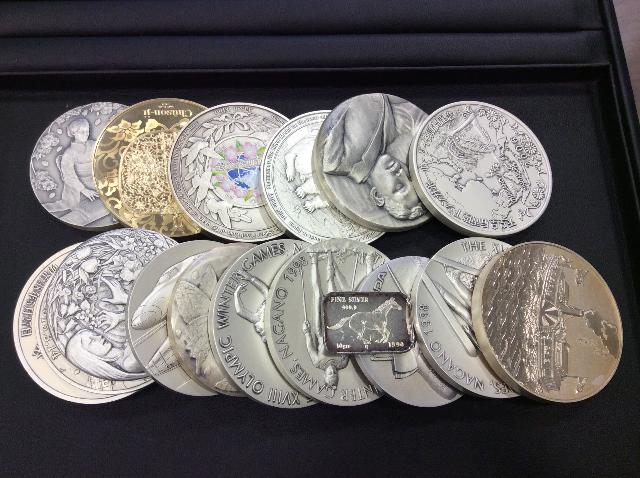 本日 純銀メダル 1g 68円 純銀製 記念メダル 2023,1g 銀製品買取 千葉