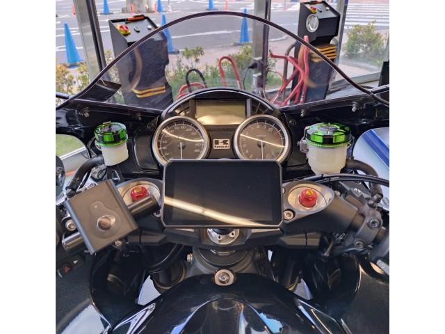 ZX-14Rスマートライドモニター取付（ライコランド フォレオ広島東店の