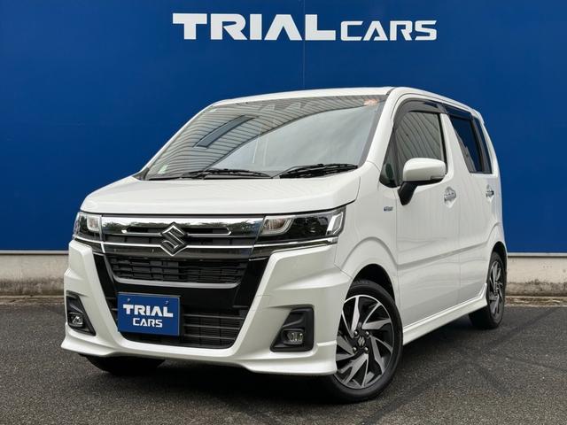 スズキ ワゴンRカスタムZ ハイブリッドZX 社外ナビ フルセグTV