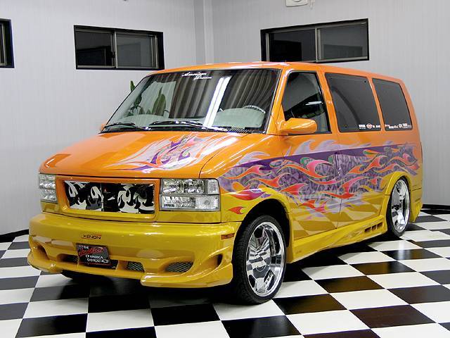 シボレー シボレーアストロ XENON社製デモカー コブラバン 実走行