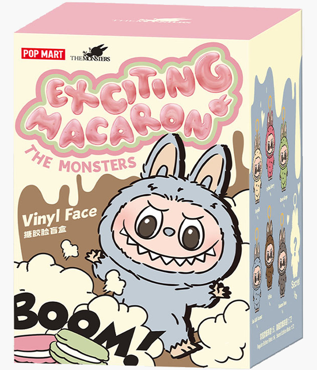 Labubu The Monsters - Exciting Macaron - Vinyl Plush Pendant Blind