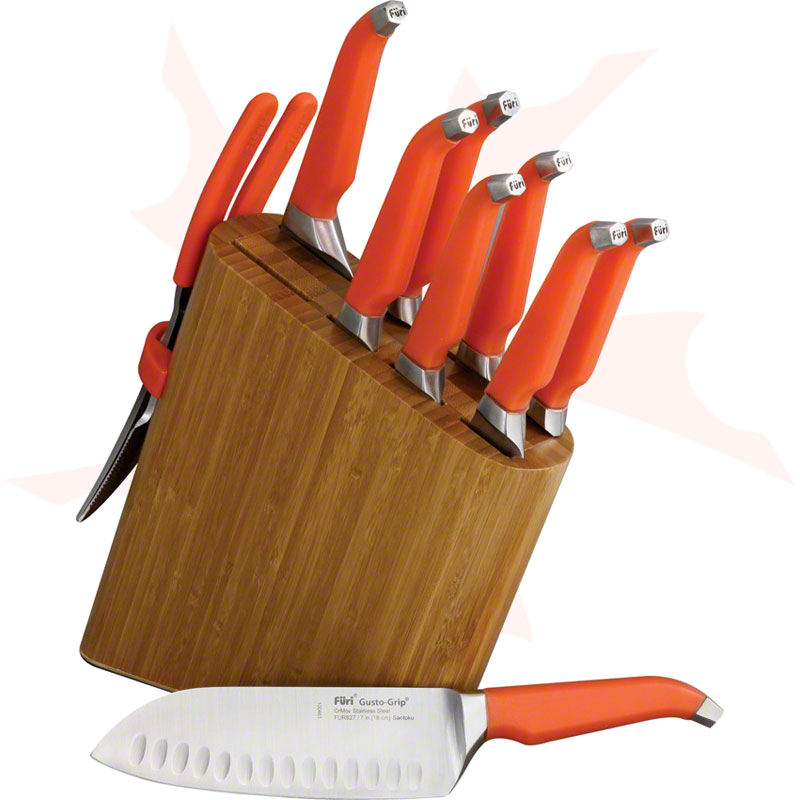 Furi Rachael Ray Gusto-Grip 10 Piece Kitchen Block Set