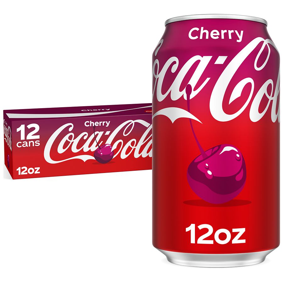 Coca-Cola Soda Cherry Cherry, 12 pack | Walgreens