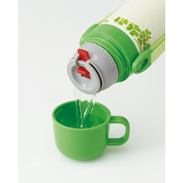 スケーター SKDC4 ピクミン [子供用 ステンレス 水筒 (2way 直飲み