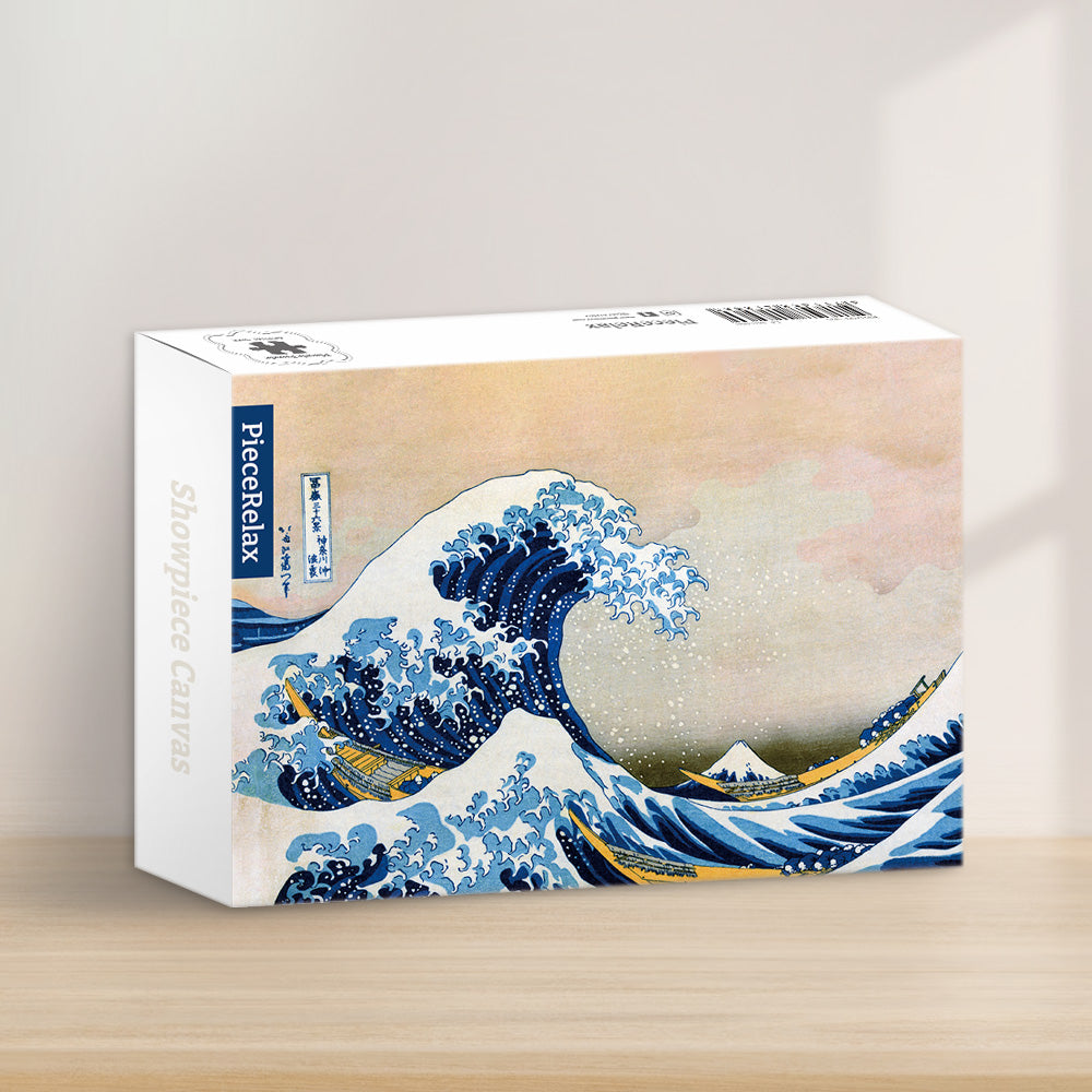 PieceRelax - HN1278 - Puzzle Canvas - Hokusai - The Great Wave of
