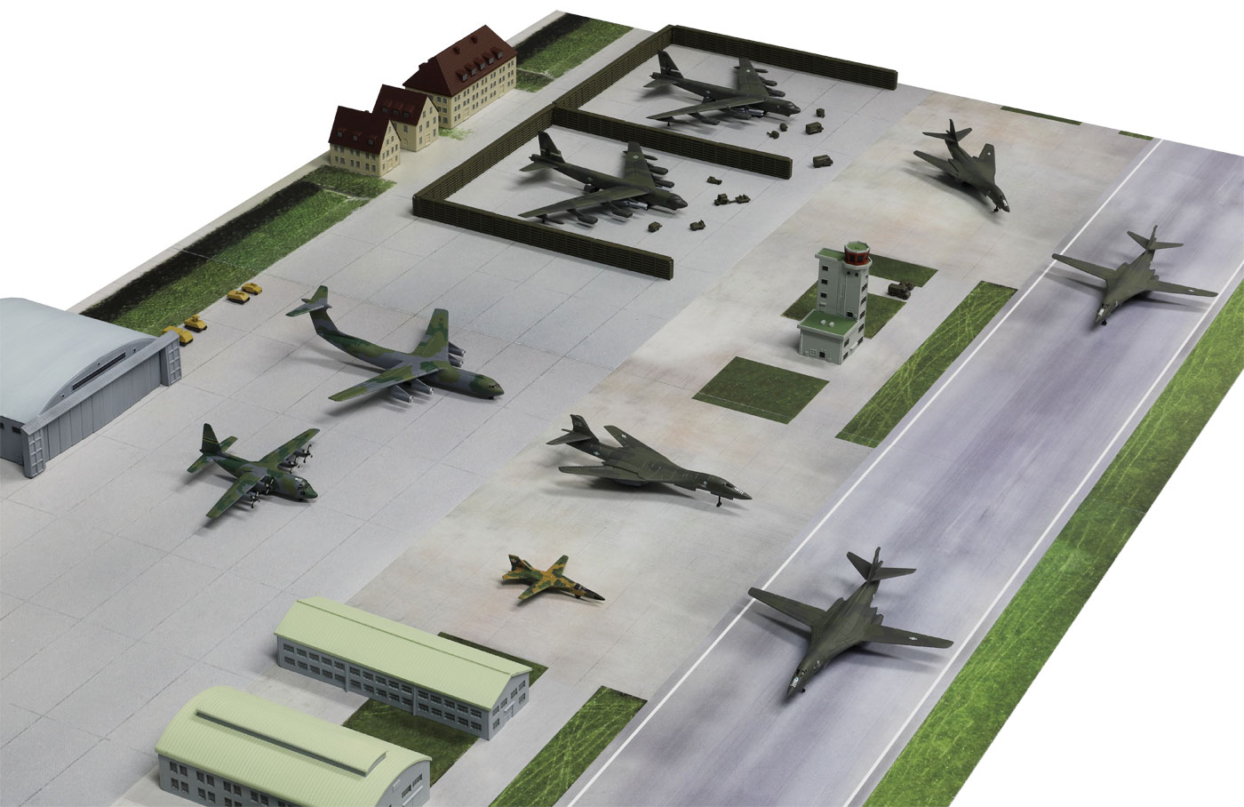 SPS30 1/700 アメリカ空軍 グアム・アンダーセン基地(1980年代