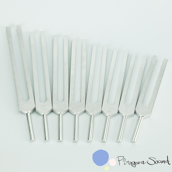 ソーラーハーモニック8本セット マレット付 バイオソニックス 音叉