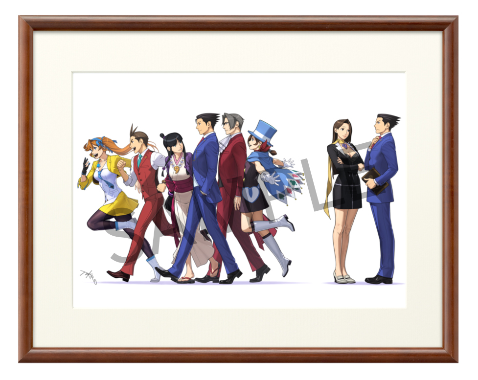 逆転裁判15周年記念「逆転裁判画廊」 | pixiv Zingaro