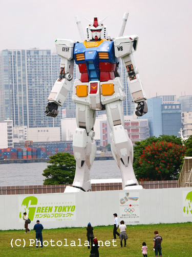 ガンダムがお台場に立つ - 瀬川陣市 フォトグラファー 公式サイト