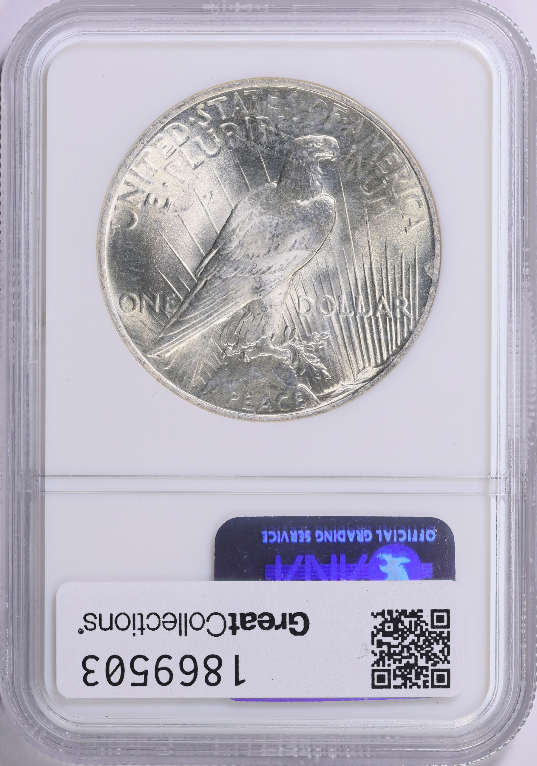 1923 Peace Silver Dollar NGC MS-64 (Item 1869503