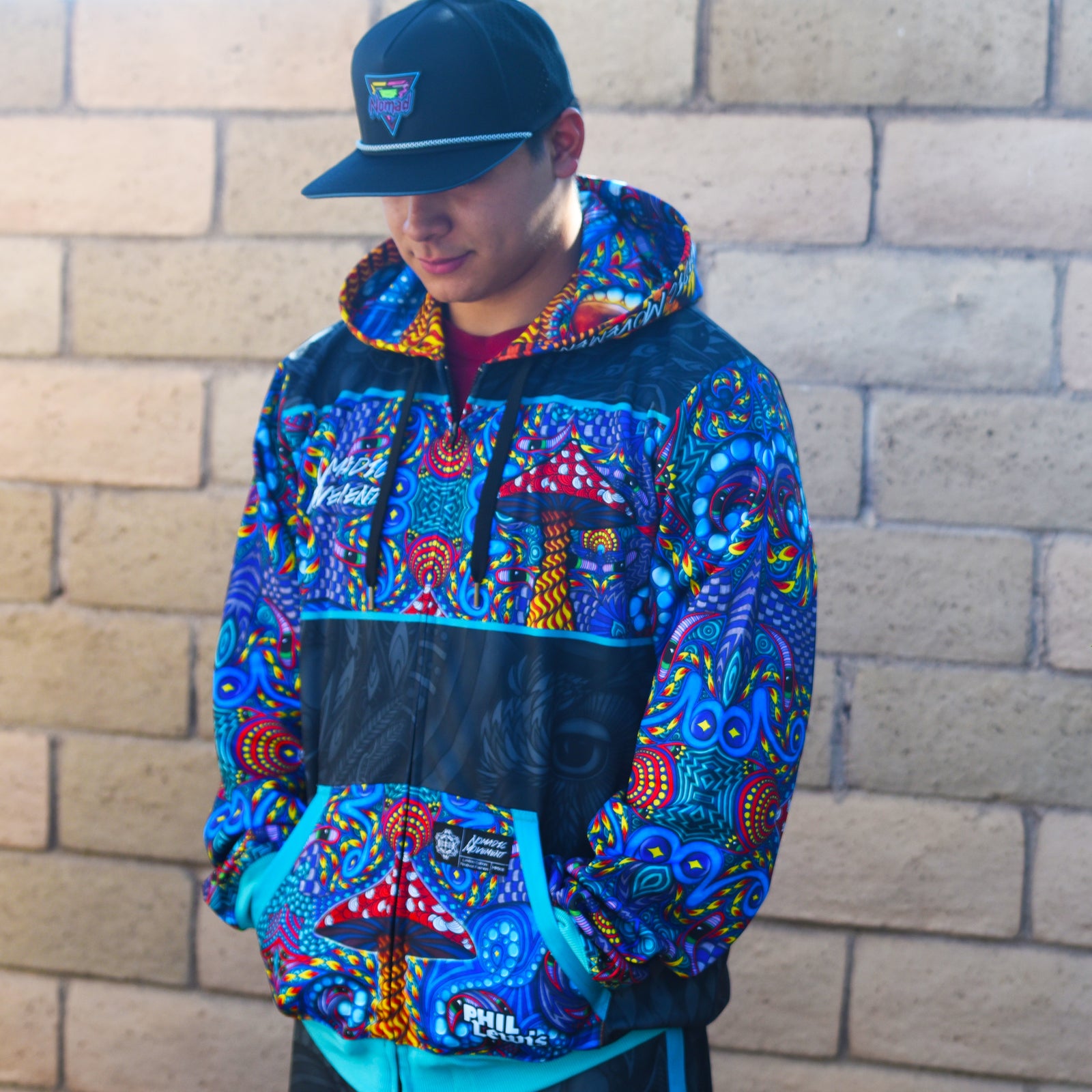 Winter Carnival Hoodie - Size S and M – Phil Lewis Art