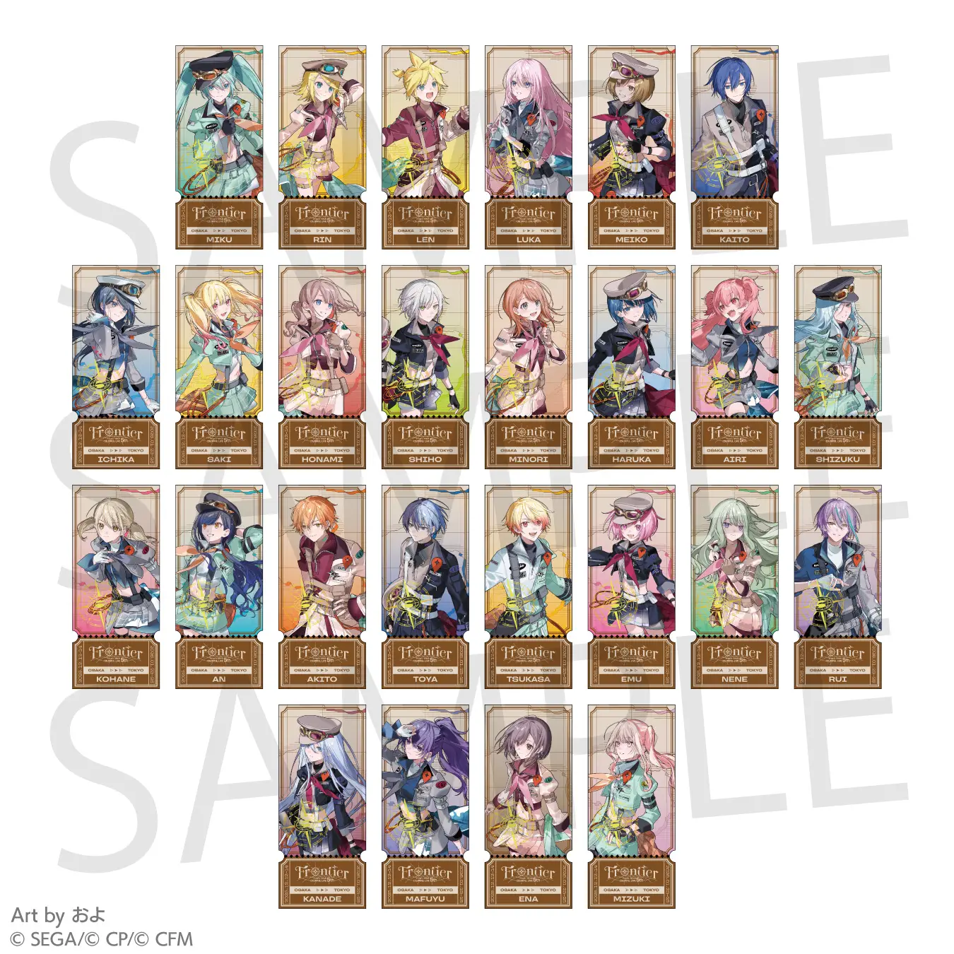 GOODS｜プロジェクトセカイ COLORFUL LIVE 5th - Frontier -｜セカライ5th