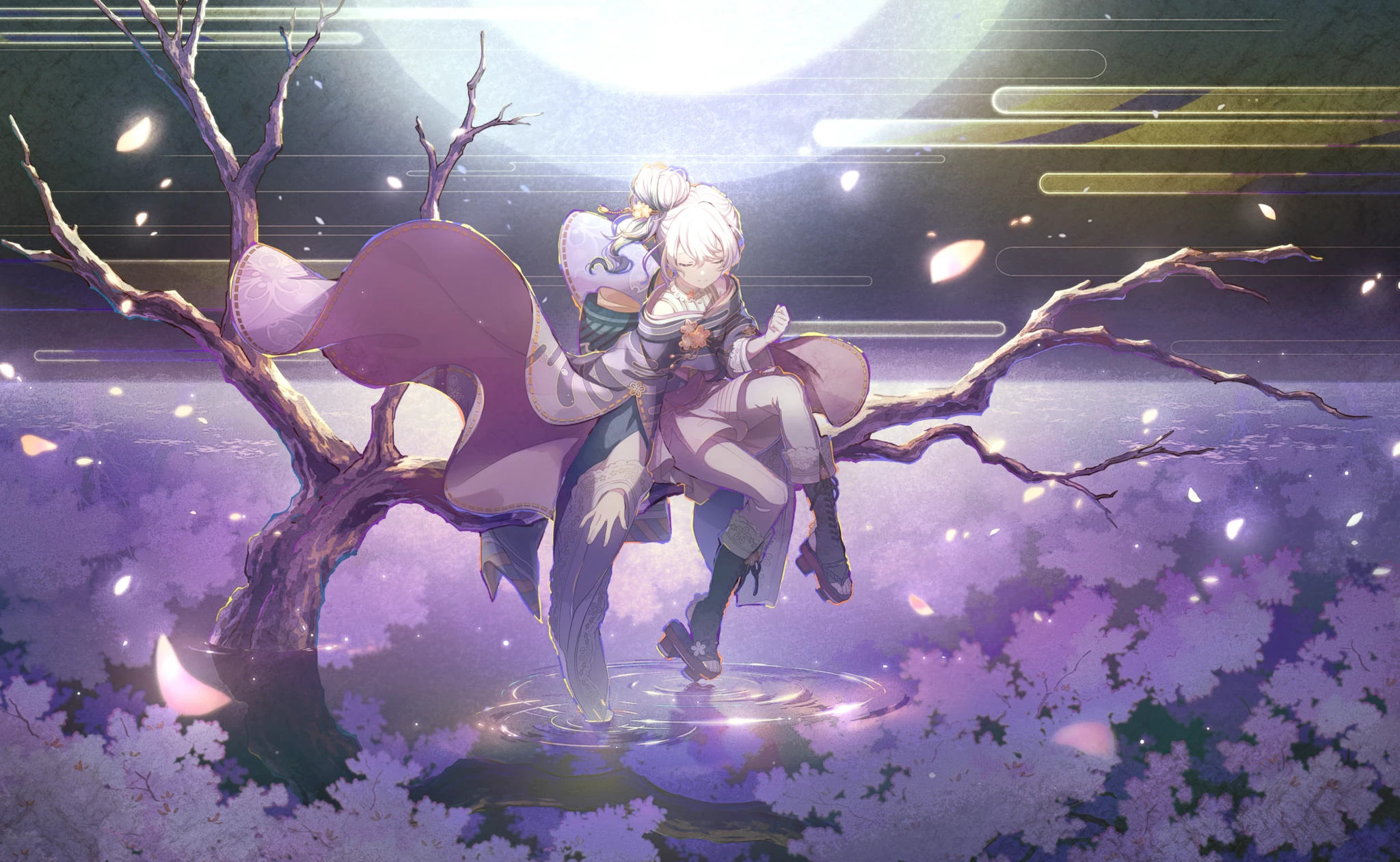 風に舞う花びらの中で] 初音ミク 情報 | プロセカギャラリー