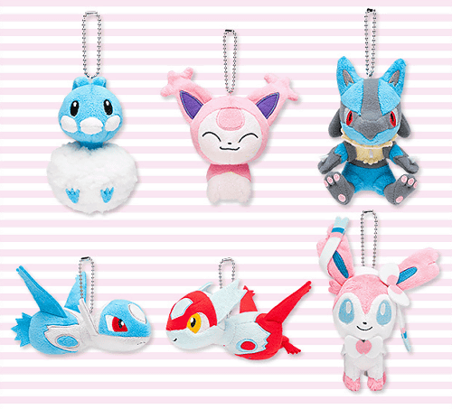 Pokemon Petitのラティアス、ラティオスや、プラスル、マイナンの