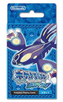 ポケモン オメガルビー アルファサファイアのトランプが発売決定