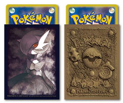 ポケカ デッキシールドに、色違いのメガサーナイト、化石、メガ