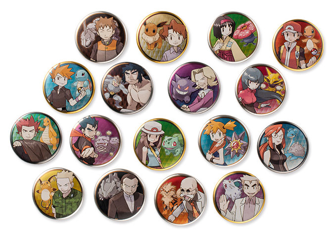 缶バッジコレクション カントー編がポケモンセンターに登場。赤緑