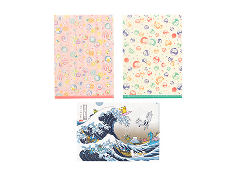 ポケモン 金銀」の世界を浮世絵風にデザインなど、和柄のグッズ登場