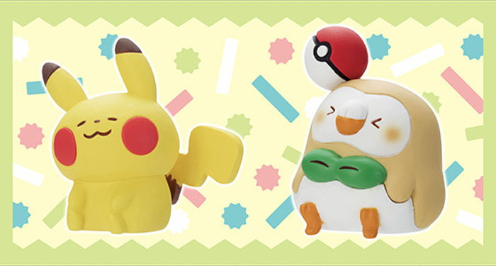 フィギュアコレクション Pokemon Yurutto Vol.1が登場。カナヘイ氏