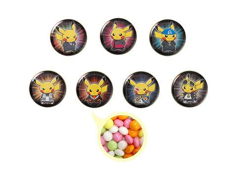 ポケモンの歴代ボスごっこピカチュウのグッズ登場。サカキなどになり