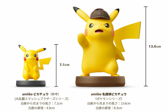 名探偵ピカチュウ、完全版がパッケージで登場し予約開始。特大amiiboも