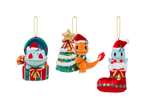 ポケモンの2018年クリスマスグッズ登場。ピカチュウとイーブイが
