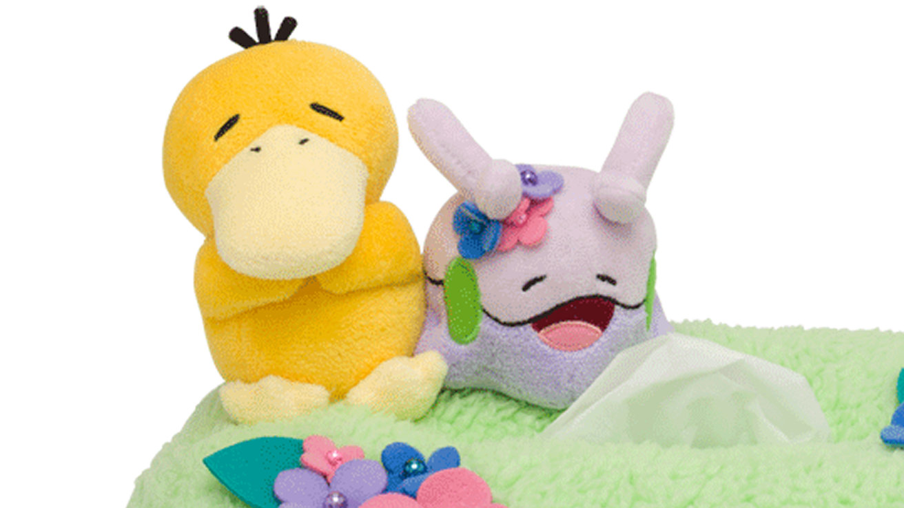 ポケモン、雨を楽しむコダックはノーてんきグッズ。ヌメラやポワルン