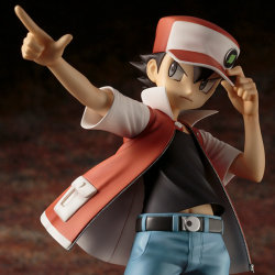 レッド with ピカチュウのフィギュアの予約が開始。サイン色紙が