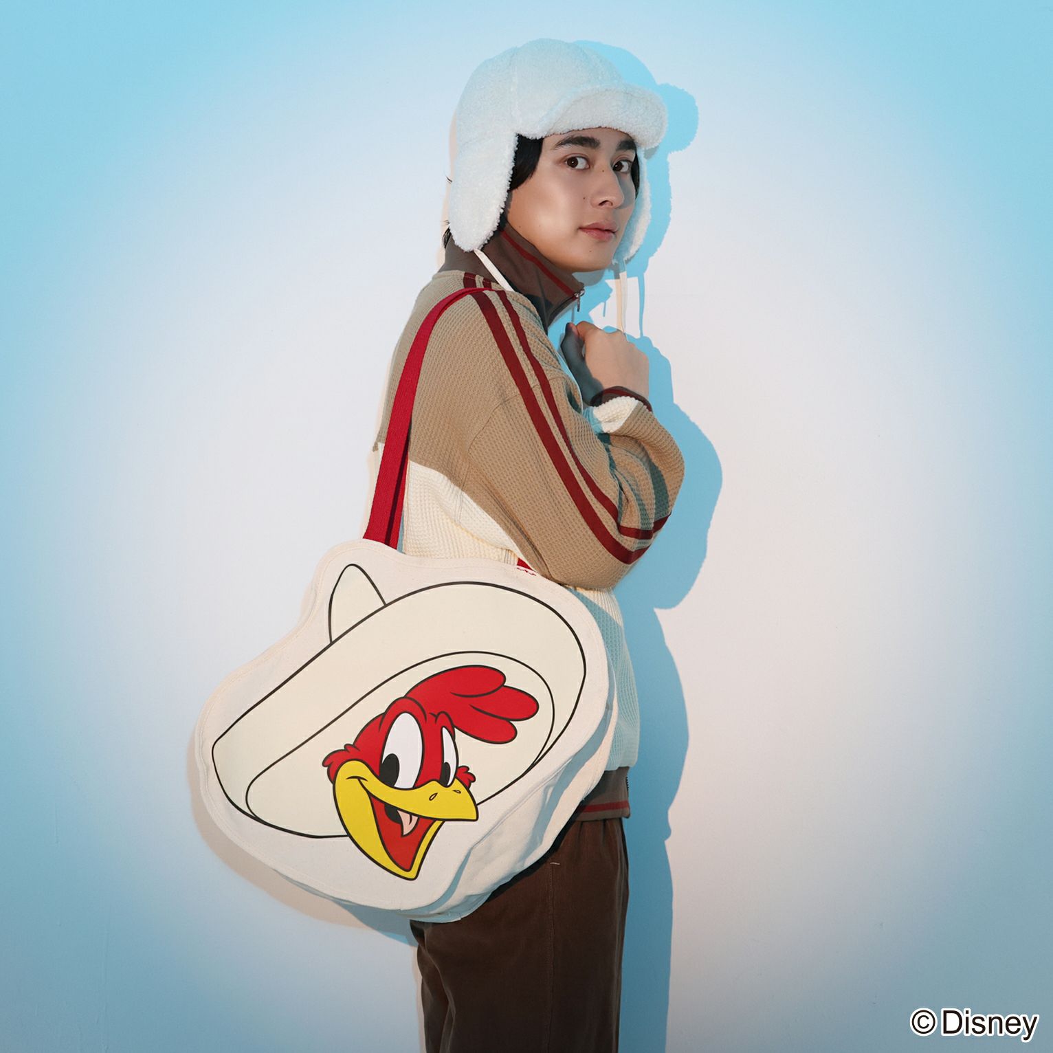 Disney】三人の騎士/パンチート/ダイカットトートバッグ(PONEYCOMB