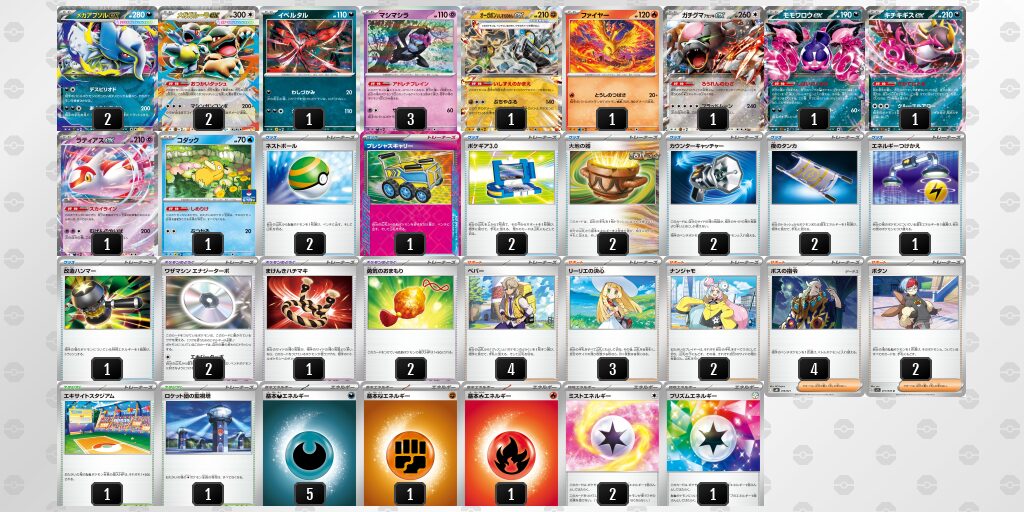 メガアブソルex｜過去のシティリーグ・公式大型大会 入賞デッキまとめ