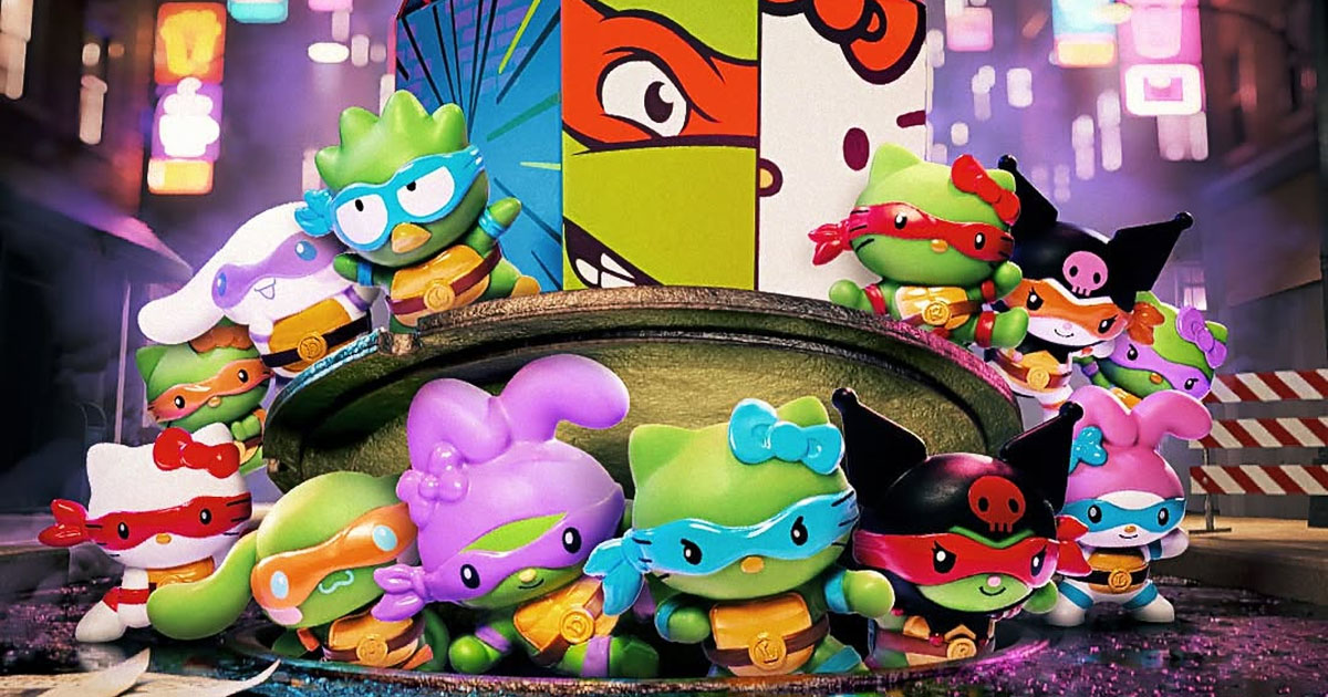 ハローキティ×ニンジャタートルズ、米国マクドナルドのハッピーセット