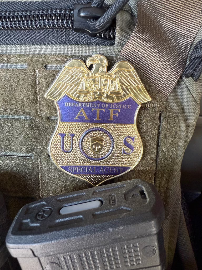 ATF BadgePatch™ | Special Agent & Task Force Officer Badge