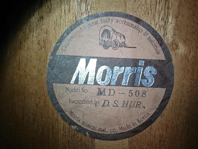 もう少し詳しくMorris MDシリーズ - ギター大図鑑 PoloPPo