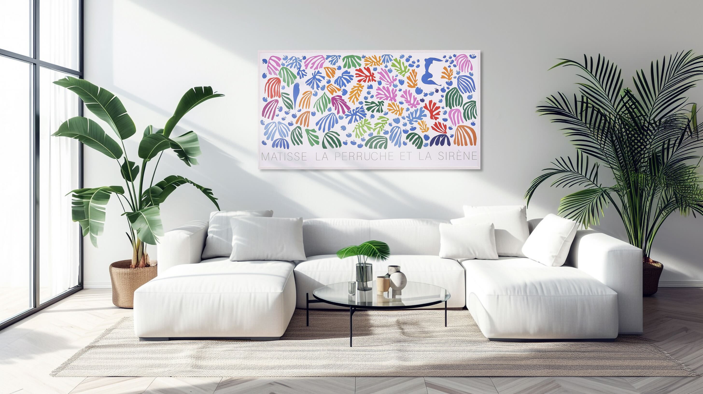 白壁のシンプルなインテリアにヴィンテージポスターを飾る時のポイント。