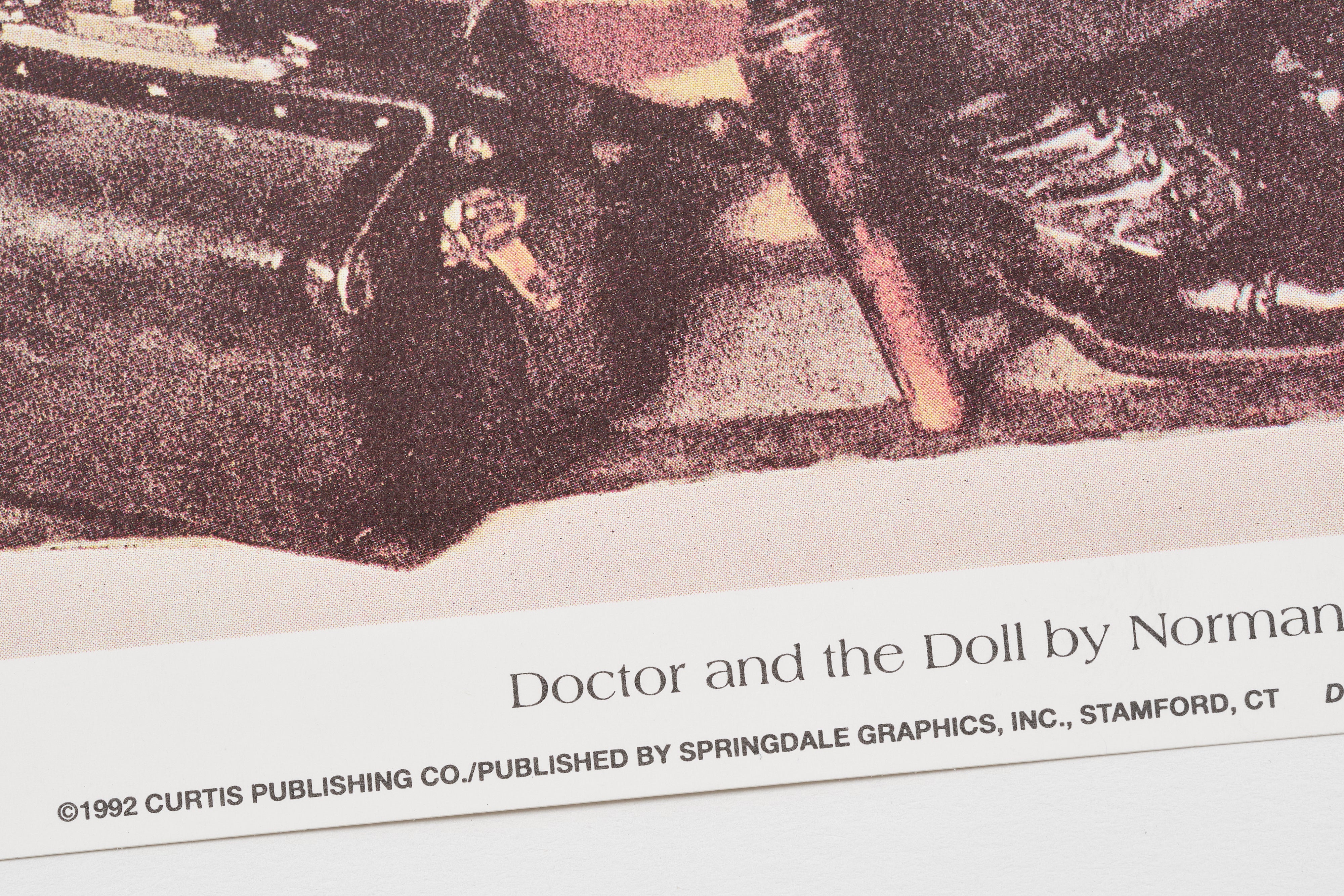 限定10枚】Doctor and the Doll 1929 - CURTIS PUBLISHING 1992