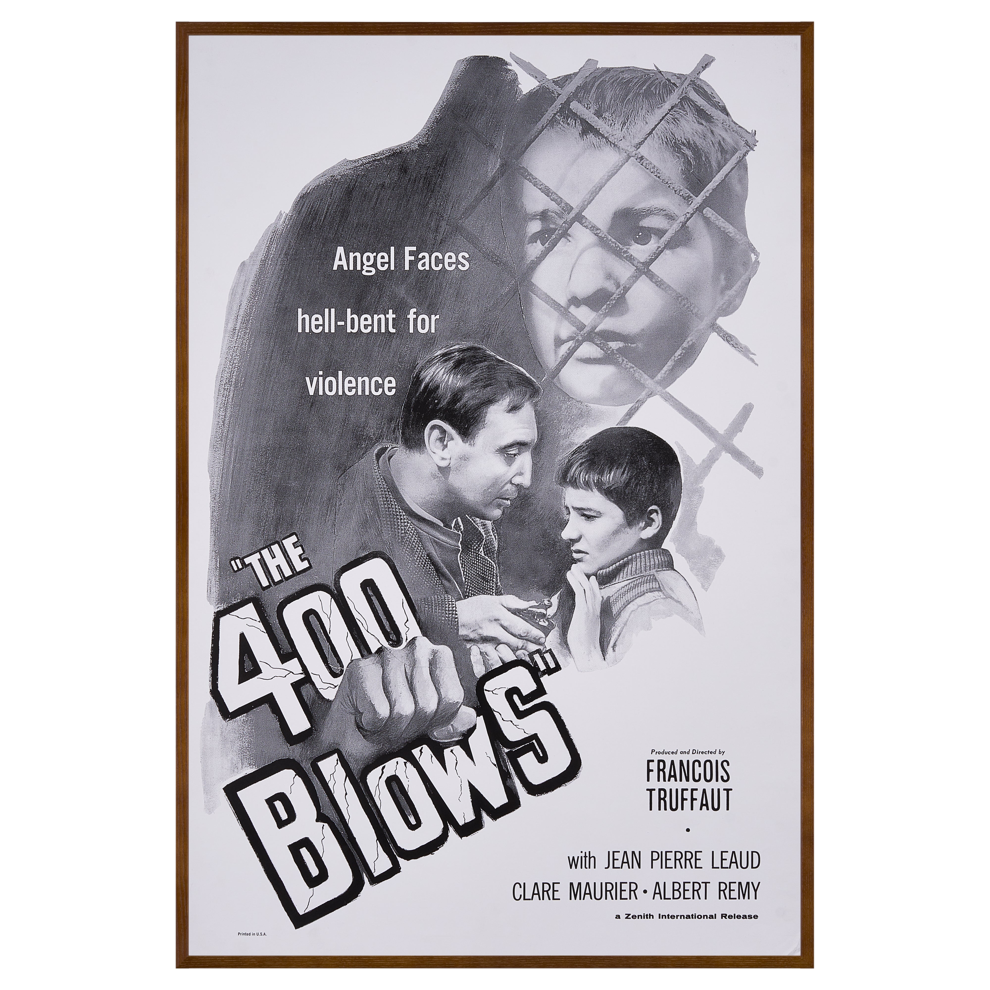 限定5枚】The 400 Blows（大人は判ってくれない） 1959 - Printed in