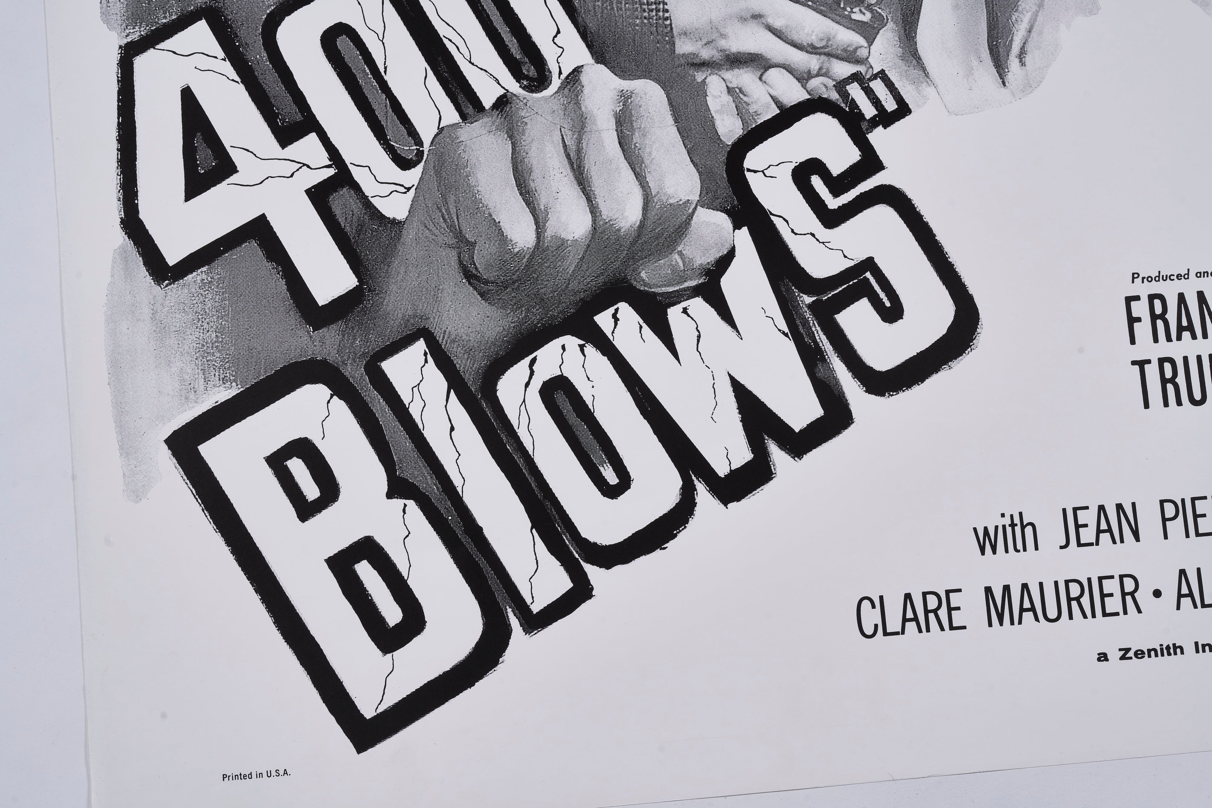 限定5枚】The 400 Blows（大人は判ってくれない） 1959 - Printed in