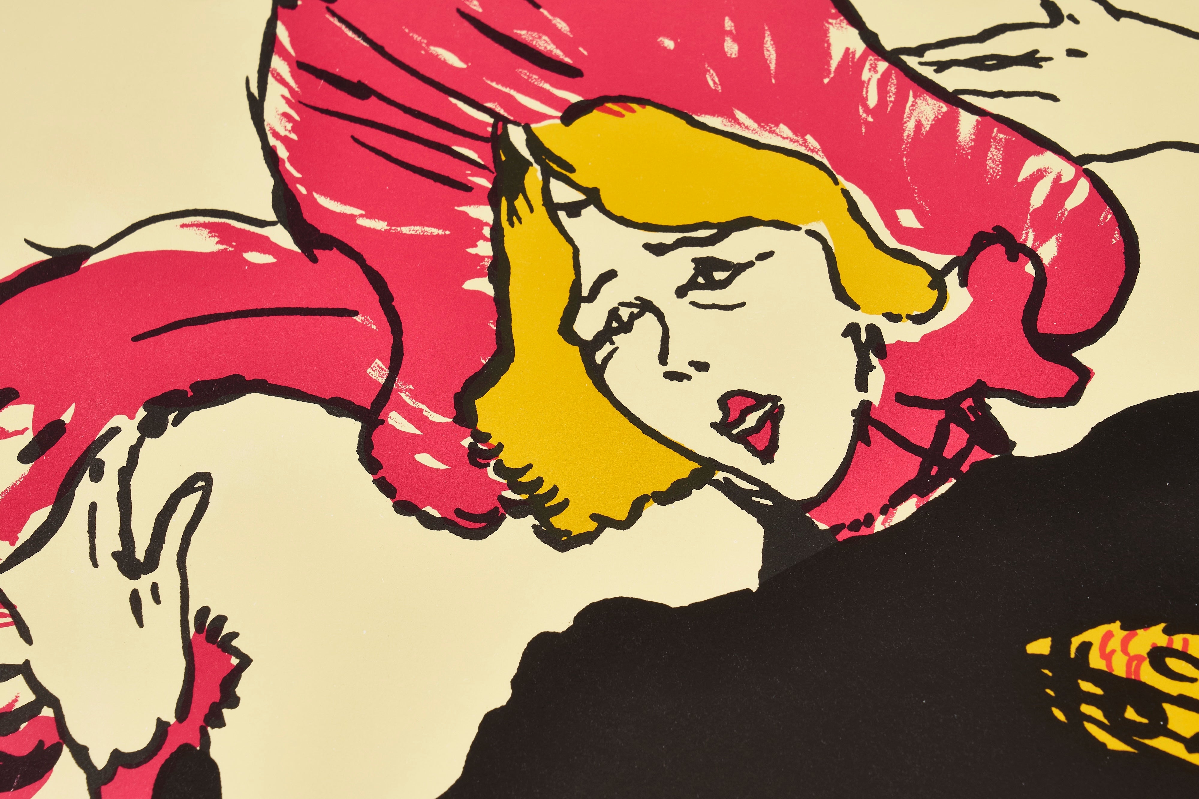 限定10枚】JANE AVRIL 1899 - Printed in 1990s / アンリ・ド