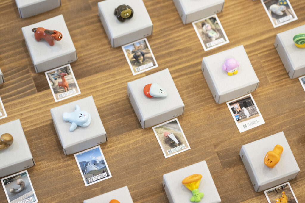 片岡メリヤス個展「緯度経度」 - ブックギャラリーポポタム