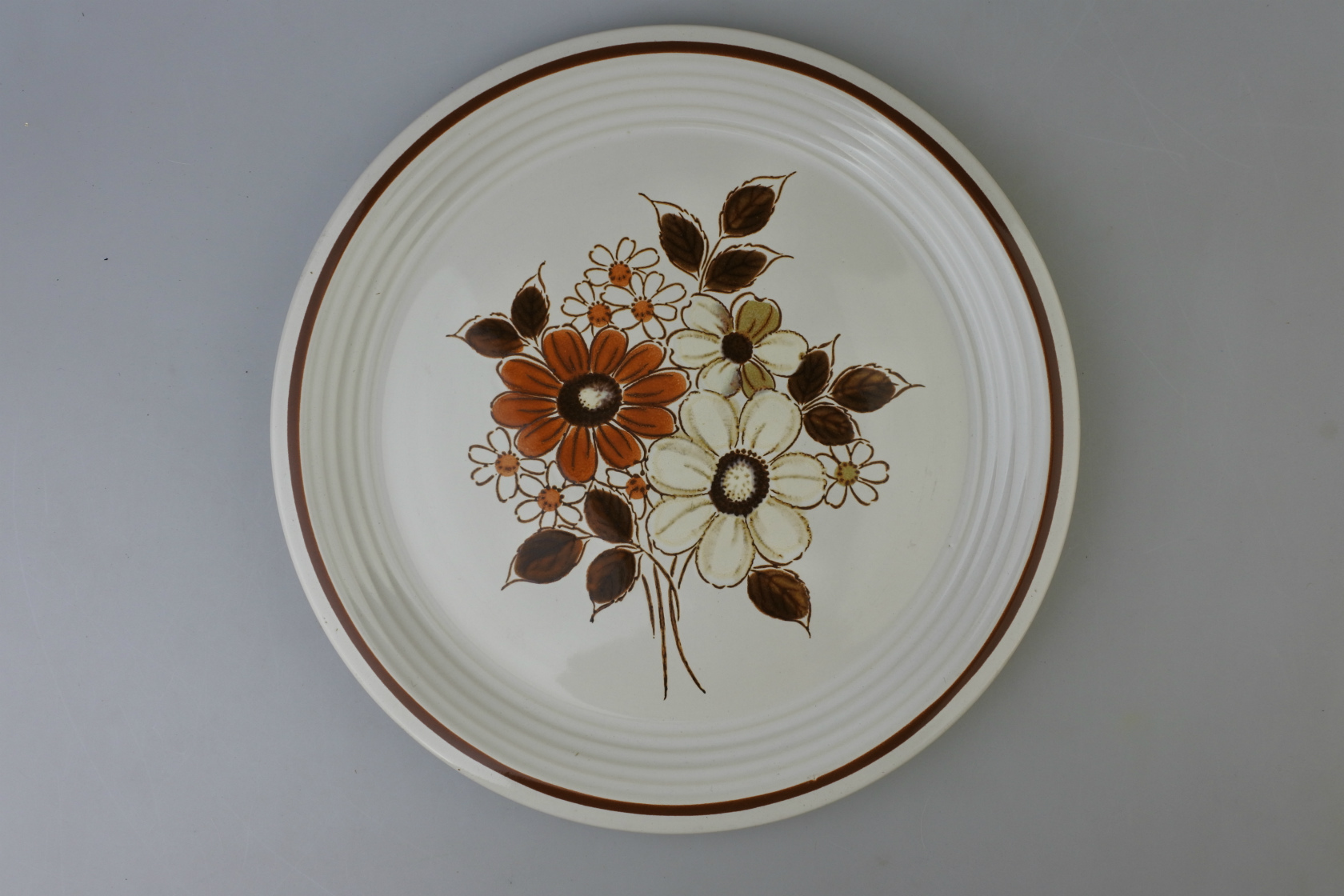 デッドストック】【ビンテージ】日本製（ストーンウェア）27cmプレート