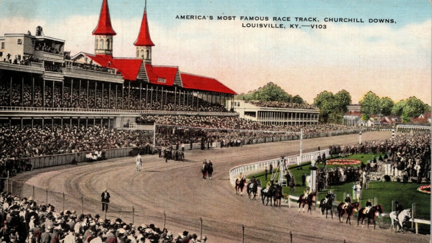 The Triple Crown Racetracks | Postcard History