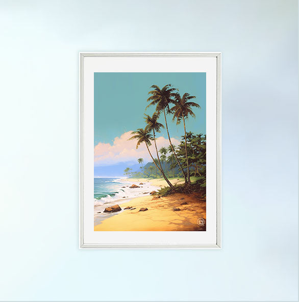 ハワイのアートポスター:hawaii_f7a8 通販