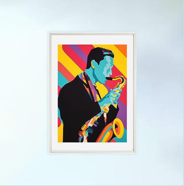ジャズのアートポスター:jazz_3c4a 通販