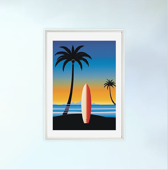 サーフィンのアートポスター:surfing_70a1 通販