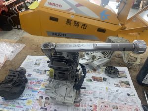 STIHL MS201C-EM エンジン焼き付き修理 ｜修理ブログ｜プラウ PLOW