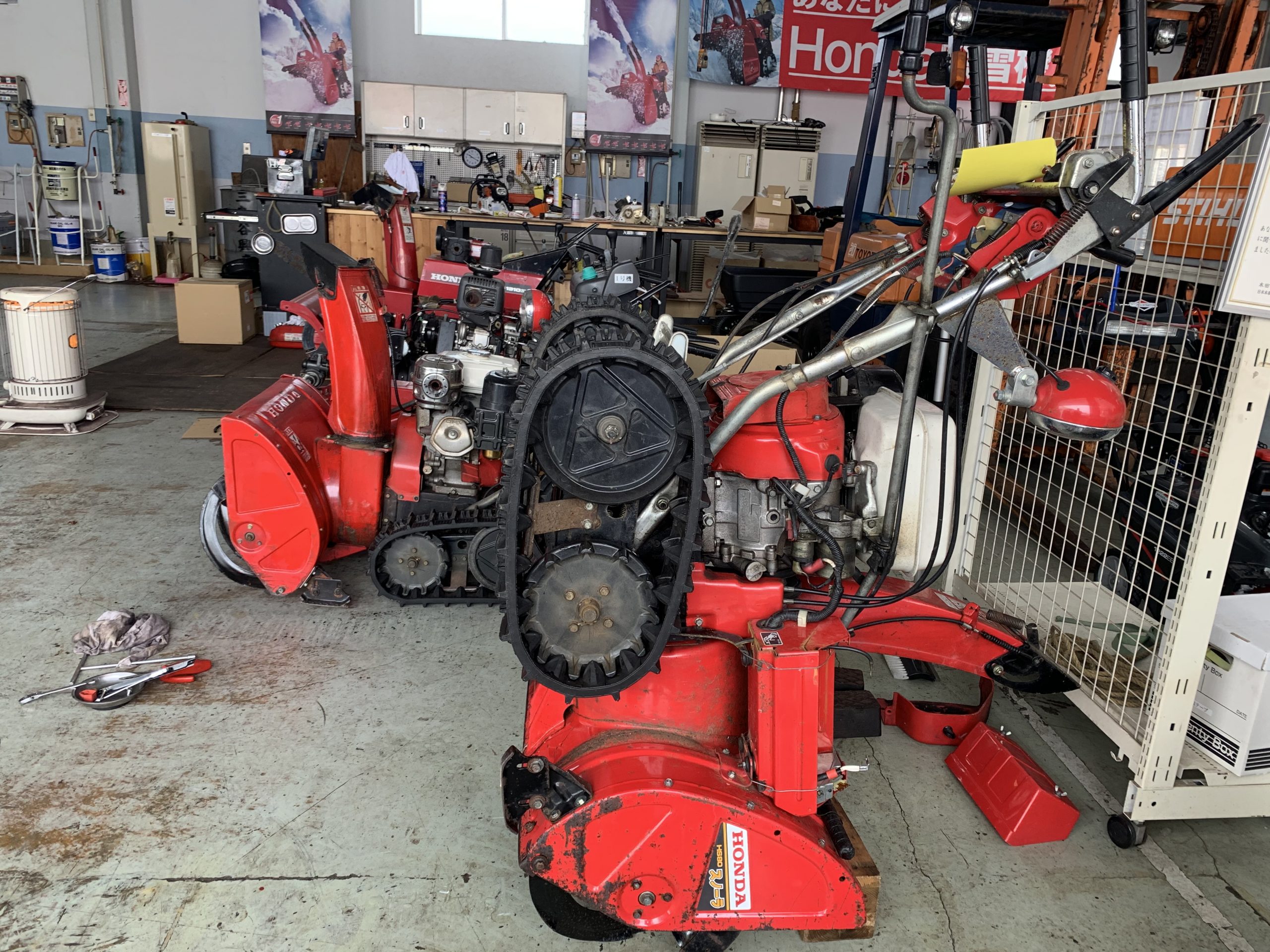 ホンダ HS80JS バックできない故障診断 ｜修理ブログ｜プラウ PLOW