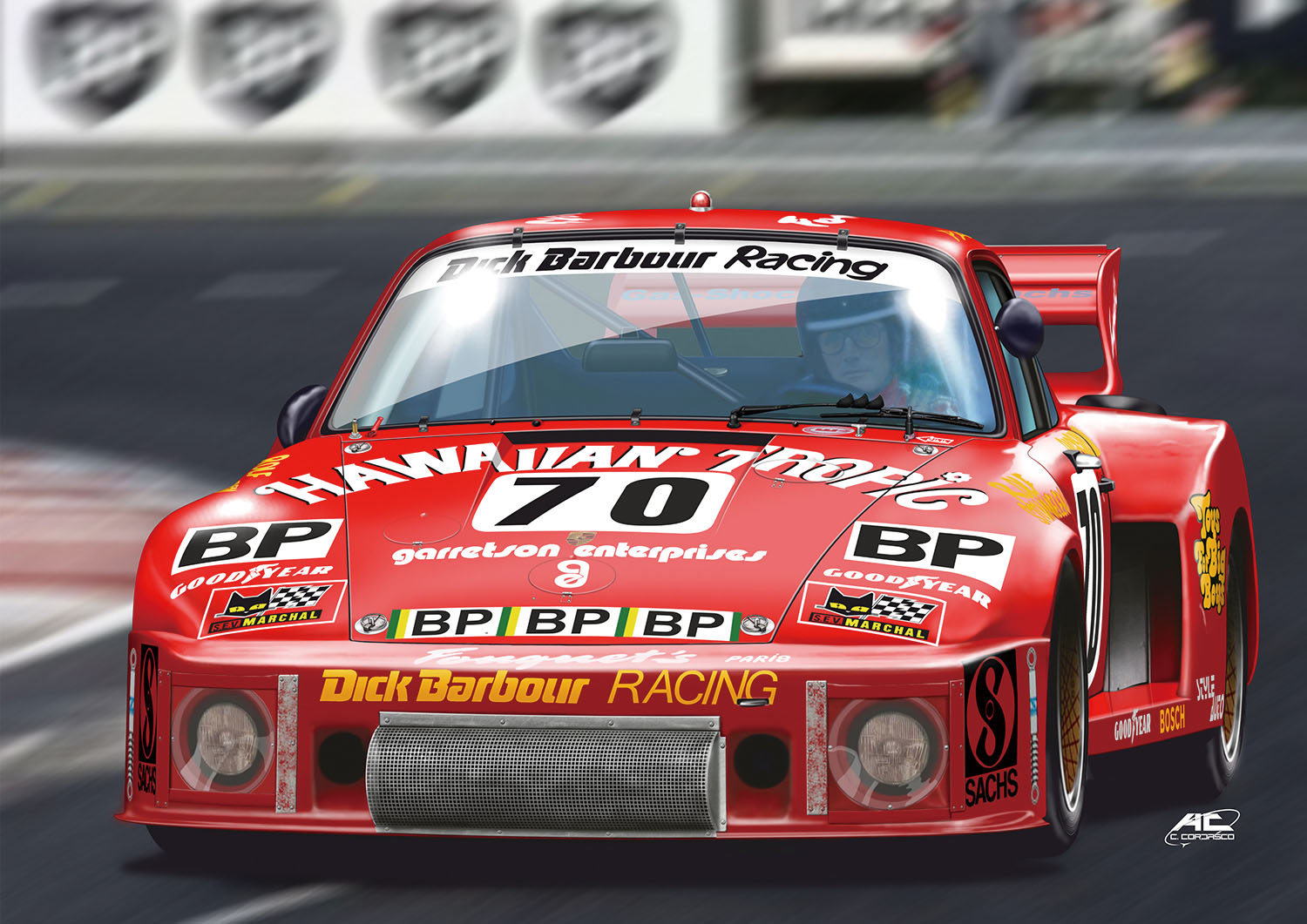 1979年、激戦のル・マン24時間レースを盛り上げたGr.5＝シルエット