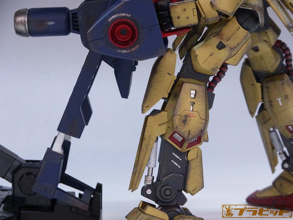 製作代行紹介「バンダイ MG 1/100 量産型百式改 + メガバズーカ